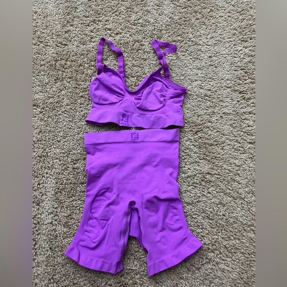 Fendi X Skims Sculpting bra and Shorts set USA Small